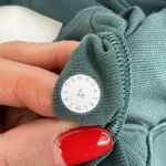 Lululemon Athletica Size 4 Invigorate Sports Bra in Submarine Green Luxtreme Photo 7