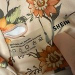 SheIn 5/$35 Womens Bikini Top Sz S Knot Front Back Pink Floral Print Strapless Photo 4