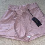 Shinestar Womens New  Leather Shorts Photo 0