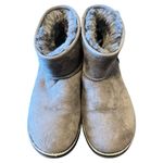 UGG  Classic mini suede women’s boot, grey and metallic, shearling size 7US Photo 1