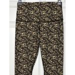 Lululemon Shine Tight Size 4 SEE MEASUREMENTS Shimmy Shimmer Multicolor Brown Photo 4