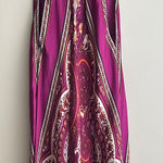 Arden B Sill Paisley Fuchsia Dress Photo 0