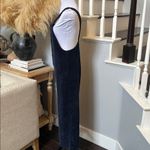 Madewell Texture & Thread Velour Corduroy Overalls Navy Blue Jumpsuit Size XS Photo 5