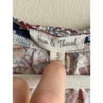 Hem & Thread  maroon dress Sz L Photo 3