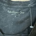 Rebellious One  Black T-Shirt Photo 3