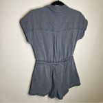 Nicole Miller Nicole Miller NY | Small Gray Jumpsuit with Tie Waist Charcoal Photo 3