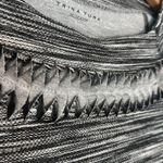 Trina Turk Recreation Grey Pullover Sweater Top Athleisure Grunge Goth 80s Photo 3