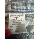 Vintage Jewell’s Classic Bottoms Jean size 13 western cowgirl USA made 100cotton Blue Photo 3
