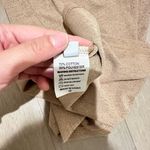 ZARA Tan and brown halter neck dress Size M Photo 9