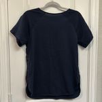 Van Heusen  Ribbed Blue Blouse Photo 3