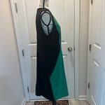 Classiques Entier  Green and Black Sleeveless Dress Photo 3