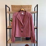 CAbi  Applaud Dusty Rose Woven Twill Blazer #3550, 16 Photo 1