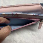 Nintendo Bioworld X  Kirby All Over Print Pink Chain Tech Zip Wallet Wristlet Photo 4