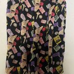 Nicole Miller  Multicolor Ticket Print Skirt Photo 0