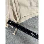 Relaxx Cargo‎ Sweat Shorts Women Medium High Rise Elastic Drawstring Waist Y2K Tan Photo 5