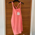 Beyond Yoga Pink Spacedye Lost Your Mind One Shoulder Athletic Dress Sz XL NWT Photo 2