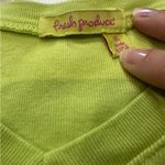 Fresh Produce  T-Shirt‎ Women's Extra large  Green V-Neck Pocket Tee Solid Basic Photo 5