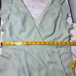 Wtoo by Watters Sage Green Melody Georgette Chiffon Maxi Dress 12 Bridesmaid Photo 7