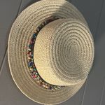 Straw Hat Steve Madden Colorful Pom-Pom Straw Hat Photo 5