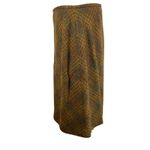 Vintage Plaid Wool Skirt Linda Allard Ellen Tracy Preppy Lit Kid Bookstore GIrl Brown Size 14 Photo 1