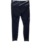 Athleta  Black and White Stripe 7/8 Length Leggings Yoga Pants‎ Womens Medium Photo 1