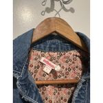 Dollhouse Denim Short Sleeve Button Up Shirt Women's Y2K Size Large Photo 2