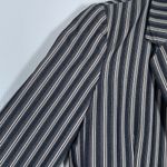 Bloomingdales Bloomingdale’s Black and White Stripe Blazer Size 4 EUC #VEG-0285 Photo 5
