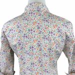 Tommy Hilfiger Stretch Casual White Floral Button Down Shirt Photo 8