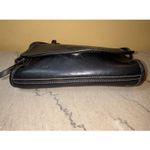 Coach Vintage 9140 Martini Flap Black Leather Small Shoulder Bag Made In USA. Photo 5