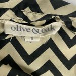 Olive & Oak  Womens Button Front Chevron Shirt Dress With Attached‎ Belt small Photo 5