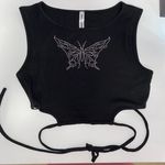 Butterfly Top Black Photo 0