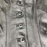 wilson's leather 🖤 Women’s Black Button-Up Jacket – Genuine Leather, Size M ✨ Photo 9