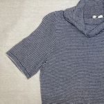 Anthropologie Moth | Margate Pocket Pullover Navy & White Stripes | Small Photo 3