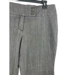 New York Co Battery Park Stretch Trouser Gray Wide Leg Uptown Rise 16 Denim NWT Photo 1