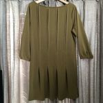 Fossil Olive GreenSeam Detail Mini Dress Photo 1
