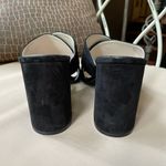 Cole Haan  Gabby Suede Heeled‎ Sandal Black Size 9 Photo 6