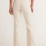 Marine layer  Archive Flare Jeans in Ecru White Size 10 Photo 1