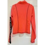 Body Instinct Activewear Jacket Running Track Zip Up Athletic Coral L‎ Orange Size L Photo 5