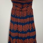 Anthropologie Girls From Savoy Oxidized Medallions Strapless Tulle Dress Size XS Photo 0