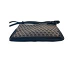 Dooney & Bourke  Slim Zip Top Shoulder Bag Lightweight Vintage Dark‎ Blue Photo 8