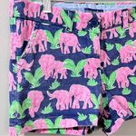 Simply Southern  Pink Elephant Print Women's Shorts Size 2 Photo 2