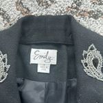 Vintage Emily… Wool Beaded Blazer & Skirt Set Black 16 Photo 4
