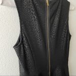 Ali Ro Metalic Printed Skater Dress Photo 9