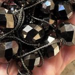 Kenneth Cole black beaded necklace Photo 9