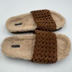 Rag and Bone Bailey Suede Sherpa-Lined Slides Photo 3
