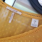 Scotch & Soda 💕💕 Dotted Lace Ruffled Pom-Pom Dress ~ Yellow Medium NWOT Photo 12