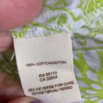 Free People  Floral Coastline Cottagecore Crochet Lime Dress Rare W-688 Sz 2 Photo 9