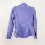 The North Face Purple Heathered Fleece Lined Jacket Photo 4
