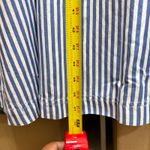 Loft MP Striped Tied Puff Sleeve Midi Dress Beach Nautical Spring Casual Party Photo 10