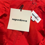 superdown Vibrant Red Elizabeth One-Shoulder Dress- Size Small- NWT Photo 5